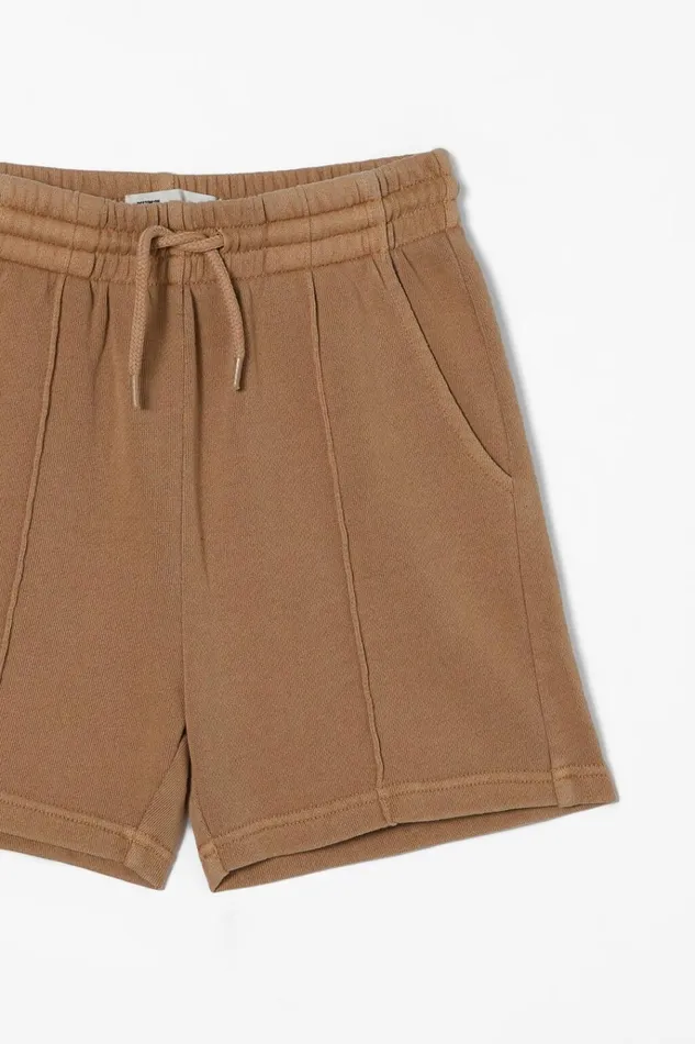 Boys Shorts Cotton On Henry Slouch Short Taupy Brown Garment Dye Boys Shorts Cotton On Henry Slouch Short Taupy Brown Garment Dye
