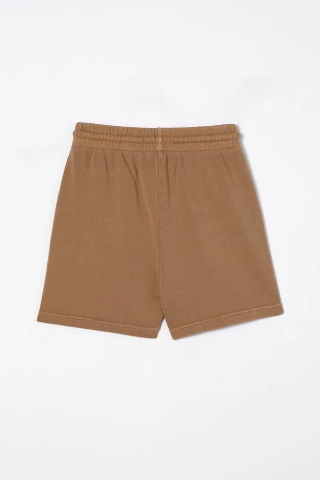 Boys Shorts Cotton On Henry Slouch Short Taupy Brown Garment Dye Boys Shorts Cotton On Henry Slouch Short Taupy Brown Garment Dye