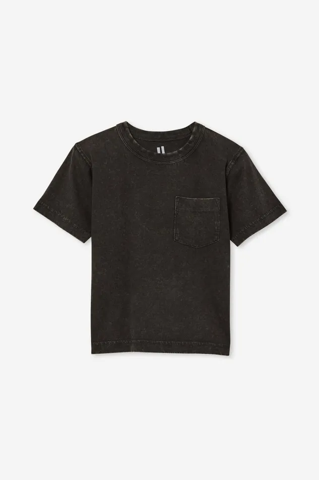 Boys Tops and TShirts Cotton On The Essential Short Sleeve Tee Phantom Wash