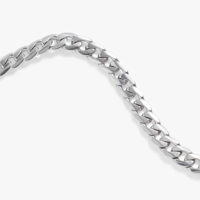 Bracelets Women Alex And Ani Everyday Flat Curb Chain Bracelet Stainless Steel Silver