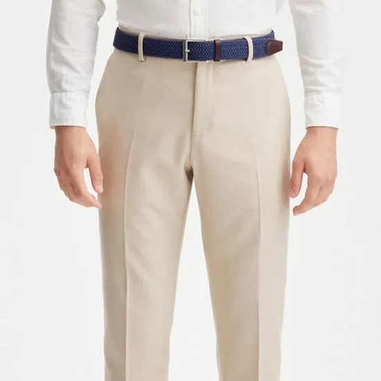 Braided Jeans Belt Navy Men Aspinal Of London Belts