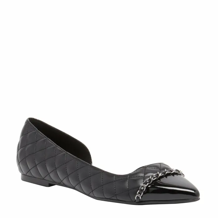BREZA Black Women Nine West Flats