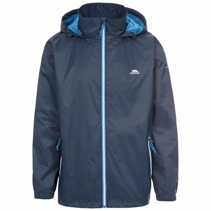 Briar Waterproof Jacket Blue Men Trespass Waterproof Jackets