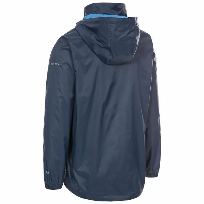 Briar Waterproof Jacket Blue Men Trespass Waterproof Jackets