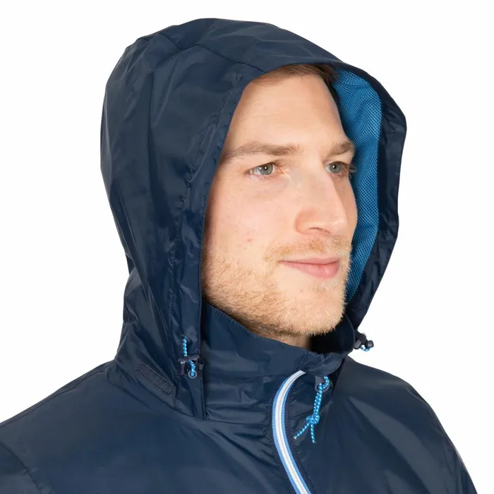 Briar Waterproof Jacket Blue Men Trespass Waterproof Jackets