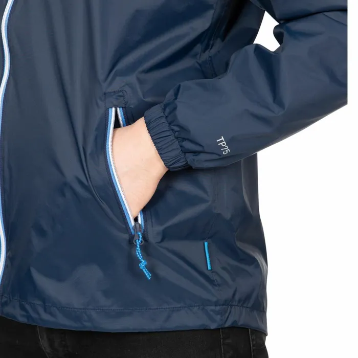 Briar Waterproof Jacket Blue Men Trespass Waterproof Jackets