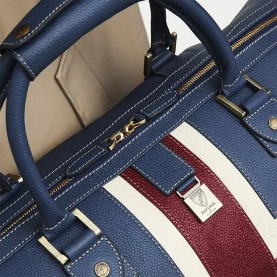 Brit Leather Travel Bag Union Jack Men Aspinal Of London Travel Bags