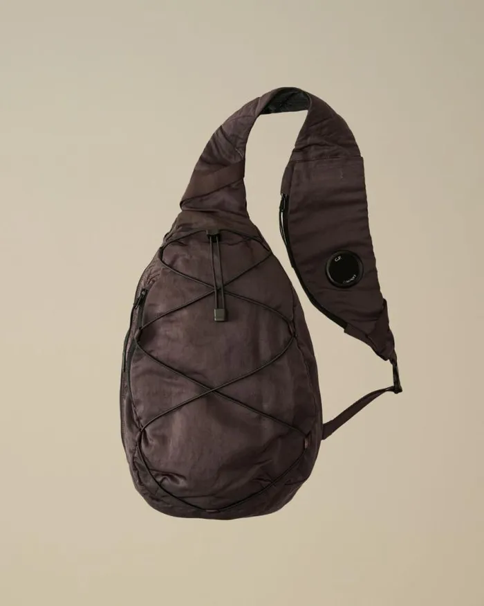 CP Company Backpacks and Waistbag Nylon B Crossbody Rucksack Boulevard Violet 8211 Man CP Company Backpacks and Waistbag Nylon B Crossbody Rucksack Boulevard Violet 8211 Man