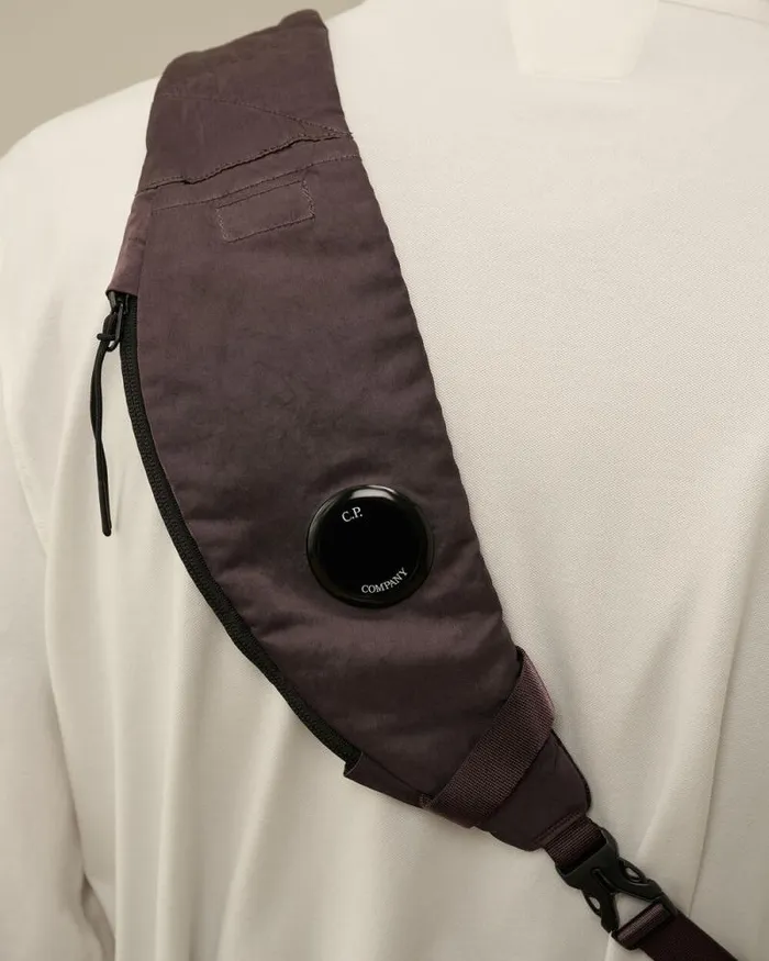 CP Company Backpacks and Waistbag Nylon B Crossbody Rucksack Boulevard Violet 8211 Man