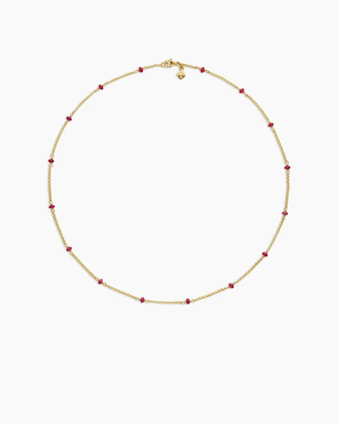Cable Collectibles Bead And Chain Necklace In 18K Yellow Gold 35mm Women David Yurman Bead Cable Collectibles Bead And Chain Necklace In 18K Yellow Gold 35mm Women David Yurman Bead