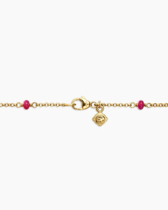 Cable Collectibles Bead And Chain Necklace In 18K Yellow Gold 35mm Women David Yurman Bead Cable Collectibles Bead And Chain Necklace In 18K Yellow Gold 35mm Women David Yurman Bead