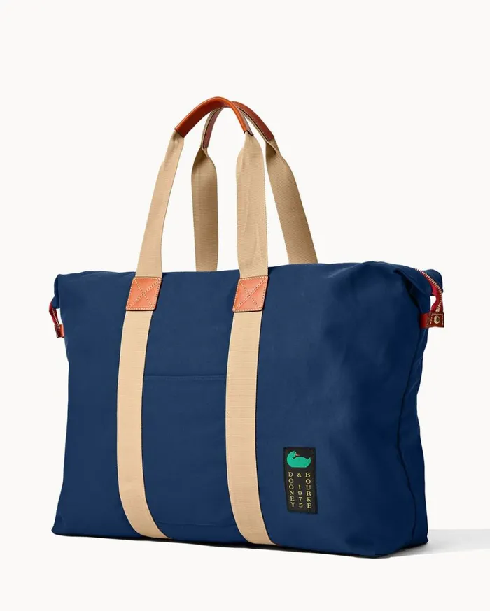 Canvas Duffle 60 Navy Women Dooney and Bourke Travel