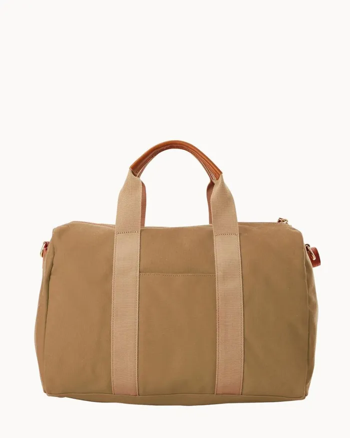 Canvas Pickleball Duffle 40 Beige Women Dooney and Bourke Travel