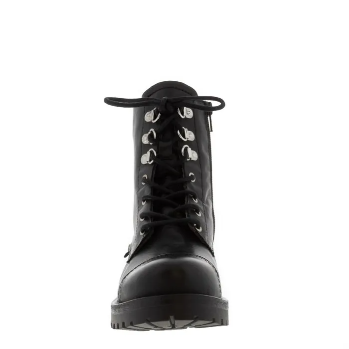 Carl Scarpa Blanca Black Leather Ankle Boots Women Leather Ankle Boots