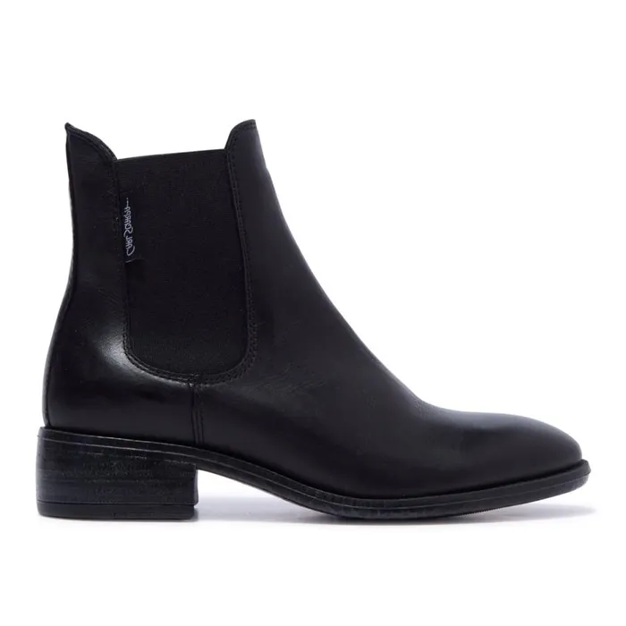 Carl Scarpa Delicio Black Leather Ankle Boots Women Leather Ankle Boots