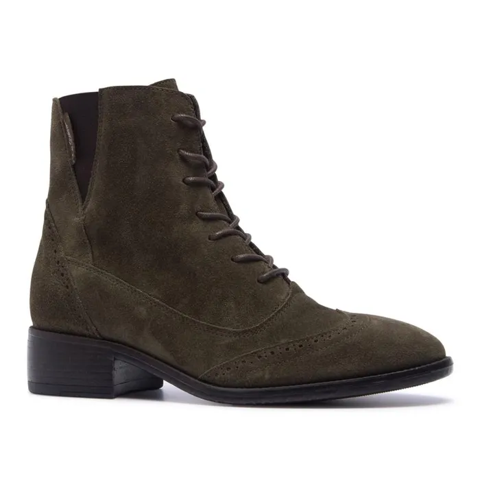 Carl Scarpa Isla Green Suede Ankle Boots Women Suede Ankle Boots