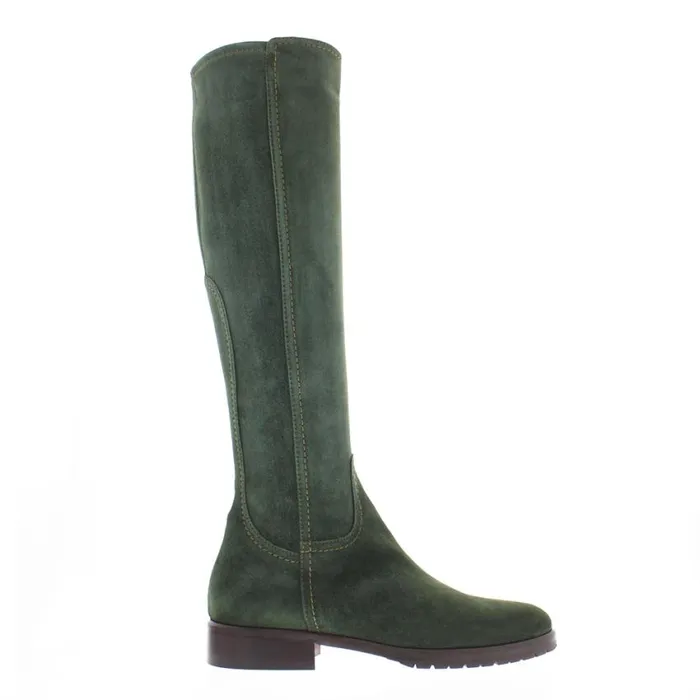 Carl Scarpa Lara Green Suede KneeHigh Boots Women Suede Boots