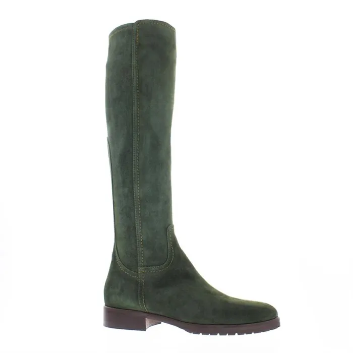 Carl Scarpa Lara Green Suede KneeHigh Boots Women Suede Boots