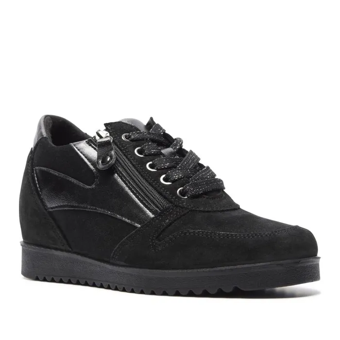 Carl Scarpa Nemoli Black Leather Trainers Women Trainers Carl Scarpa Nemoli Black Leather Trainers Women Trainers