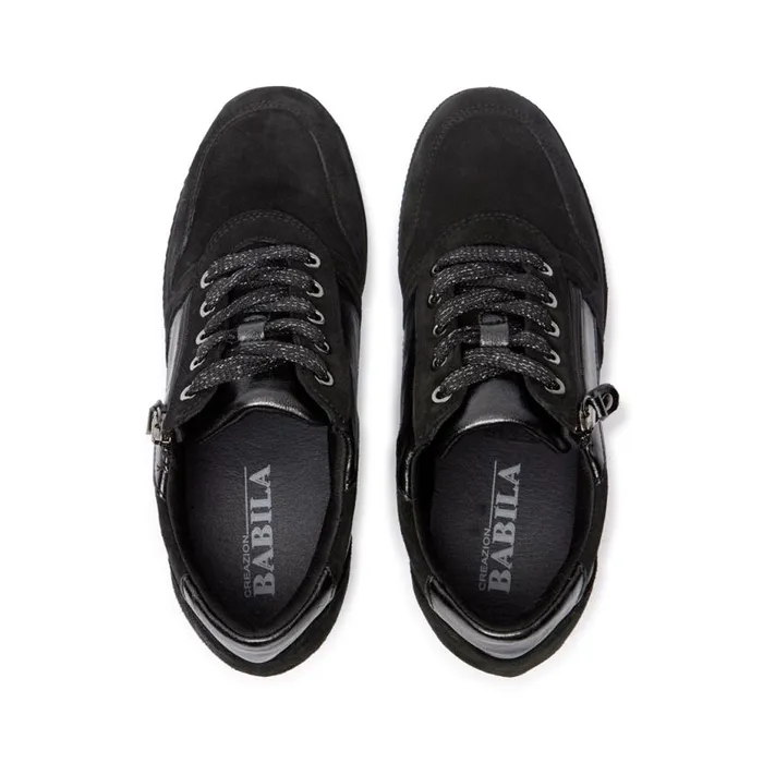 Carl Scarpa Nemoli Black Leather Trainers Women Trainers Carl Scarpa Nemoli Black Leather Trainers Women Trainers