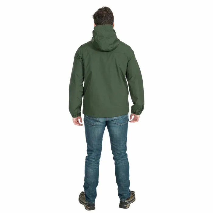 Cartwright Hooded Waterproof Jacket Olive Men Trespass Waterproof Jackets