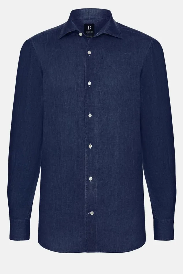Casual Shirts Men Boggi Milano Regular Fit Navy Blue Linen Shirt Navy Blue Casual Shirts Men Boggi Milano Regular Fit Navy Blue Linen Shirt Navy Blue