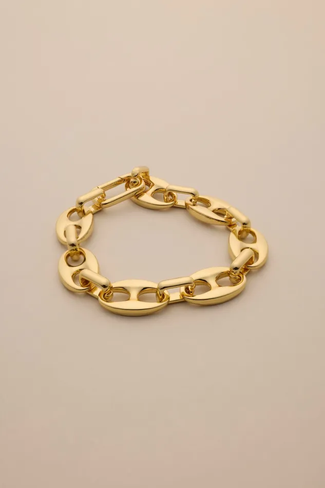 Chain Link Bracelet Gold Women Lucky Brand Jewelry