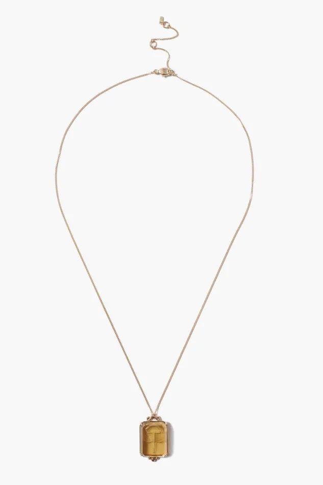 Chan Luu 14k Fine Women 14k Scorpio Zodiac Necklace