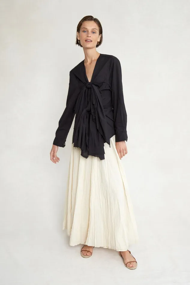 Chan Luu Bottoms Women Gracie Skirt Natural