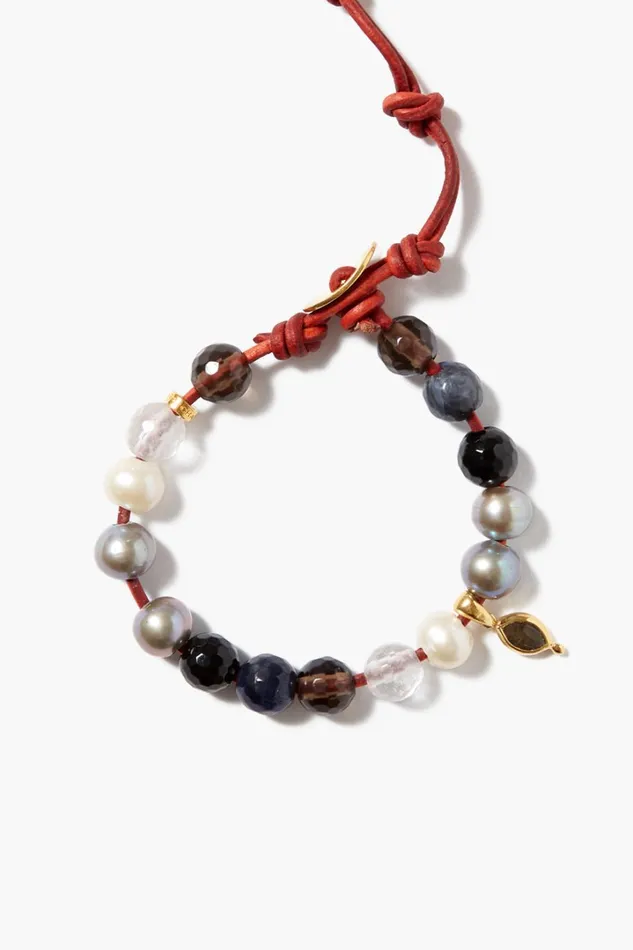 Chan Luu Bracelets Women Indira Wrap Bracelet Black Mix