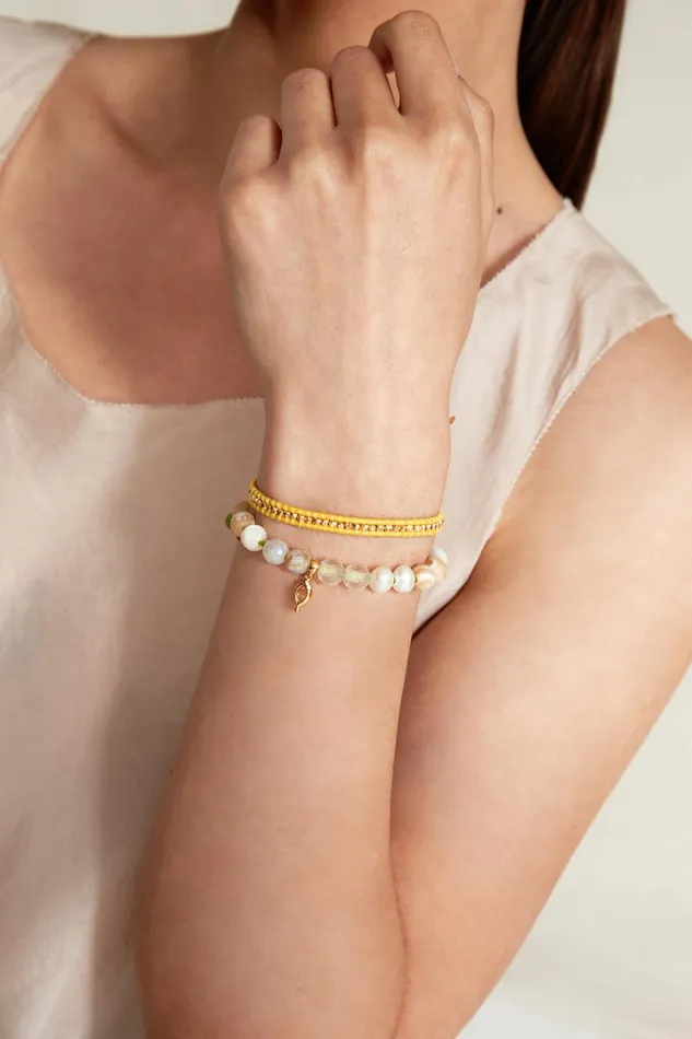 Chan Luu Bracelets Women Indira Wrap Bracelet Natural Mix