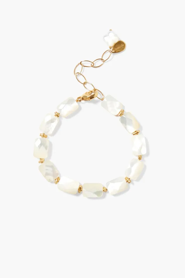 Chan Luu Bracelets Women Luz Bracelet White MOP