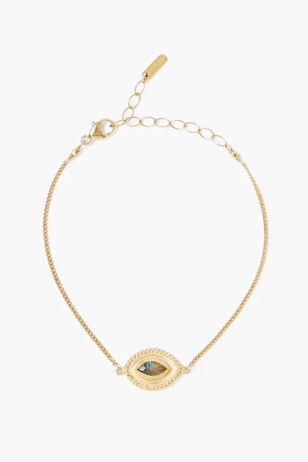Chan Luu Bracelets Women Mariya Evil Eye Bracelet Labradorite