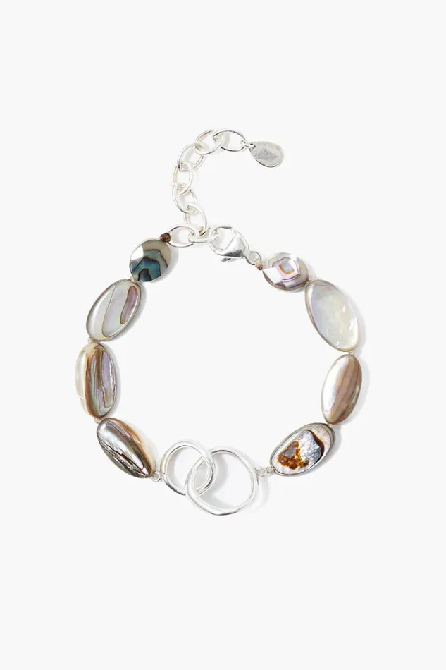 Chan Luu Bracelets Women Reunion Link Bracelet Abalone