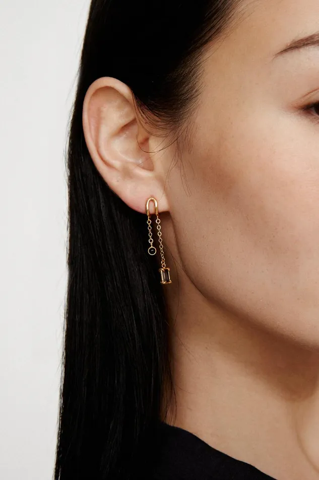 Chan Luu Earrings Women Delilah Drop Earrings Quartz Mix