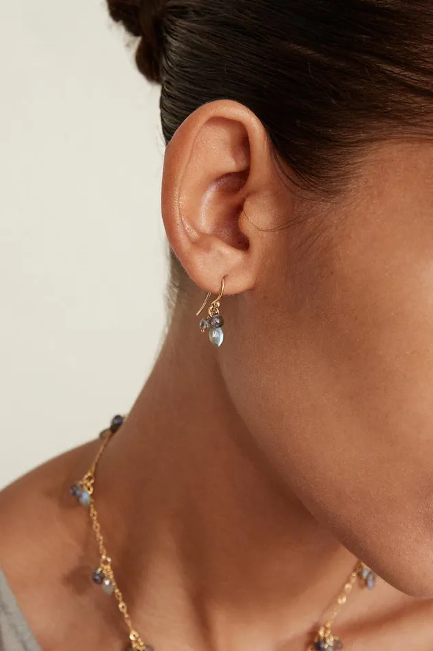 Chan Luu Earrings Women Hila Earrings Labradorite Mix