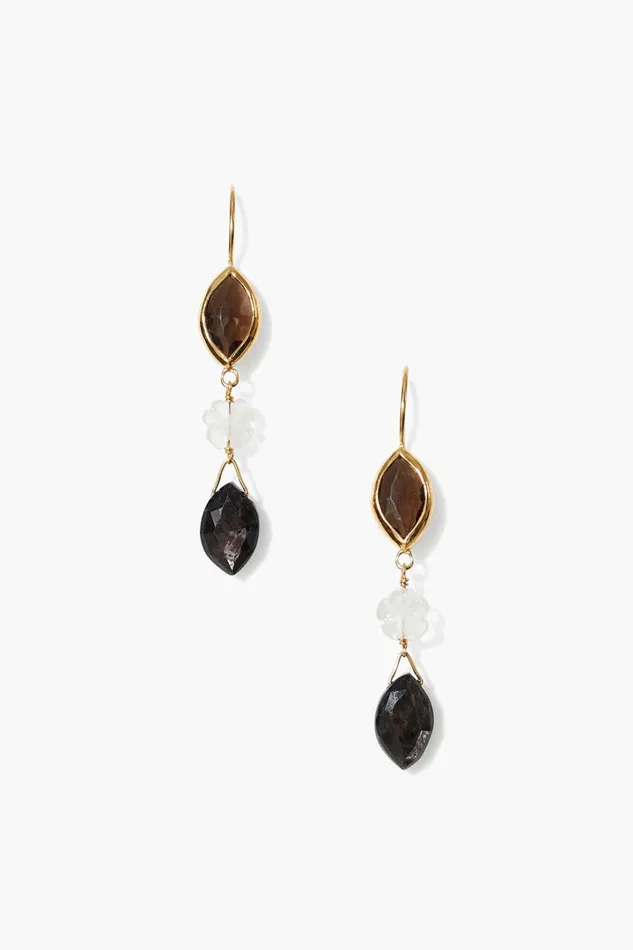 Chan Luu Earrings Women Sabine Earrings Quartz Mix