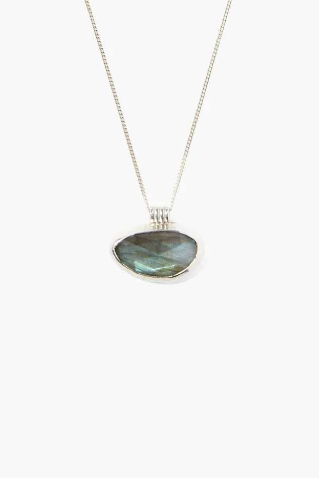 Chan Luu Necklaces Women Delta Necklace Labradorite