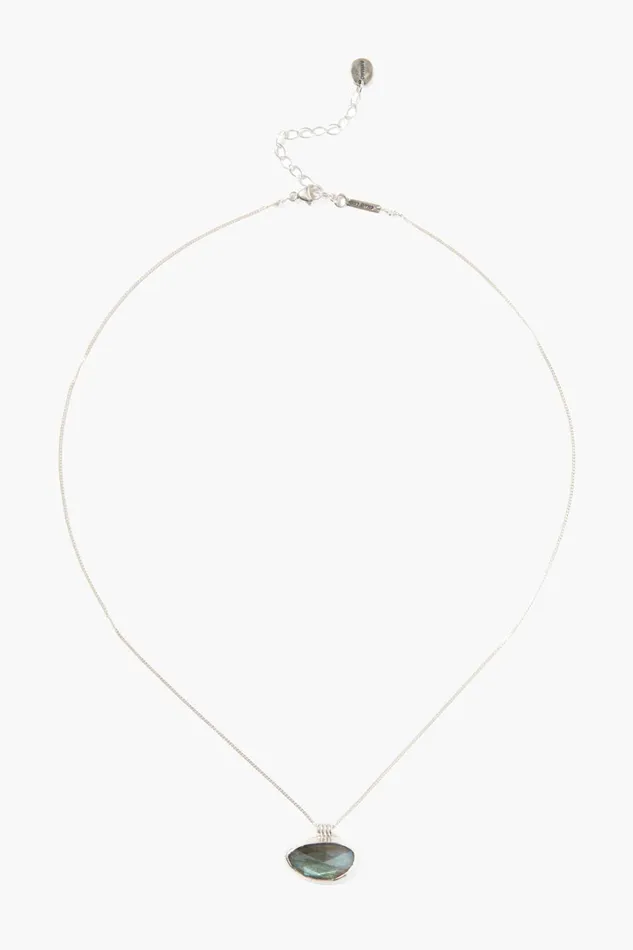 Chan Luu Necklaces Women Delta Necklace Labradorite