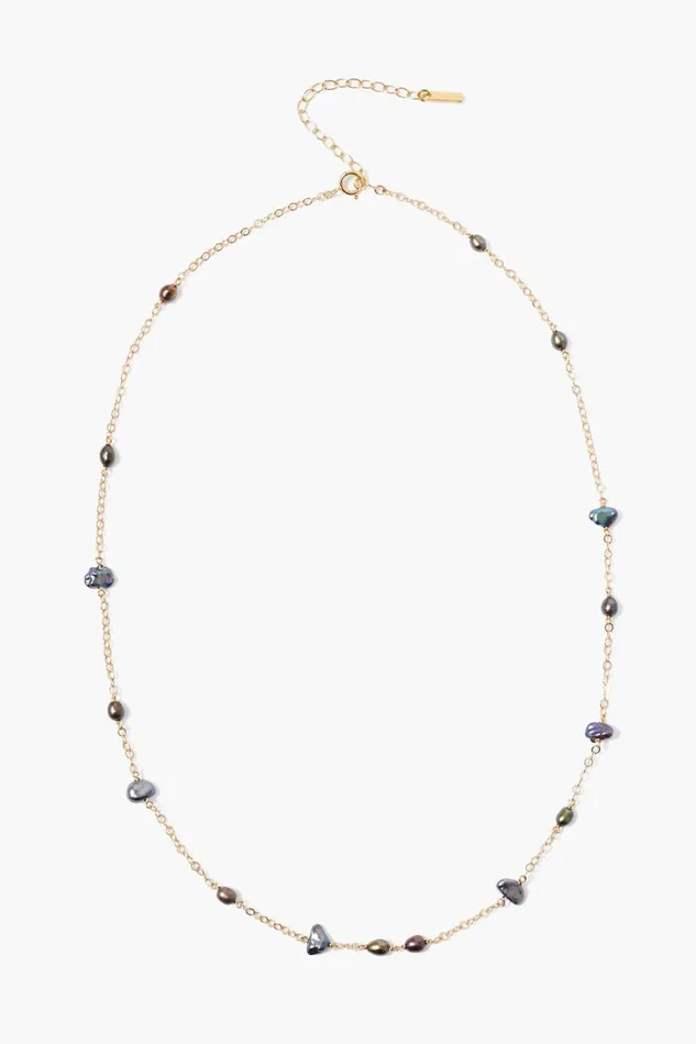 Chan Luu Necklaces Women Freeform Pearl Necklace Peacock