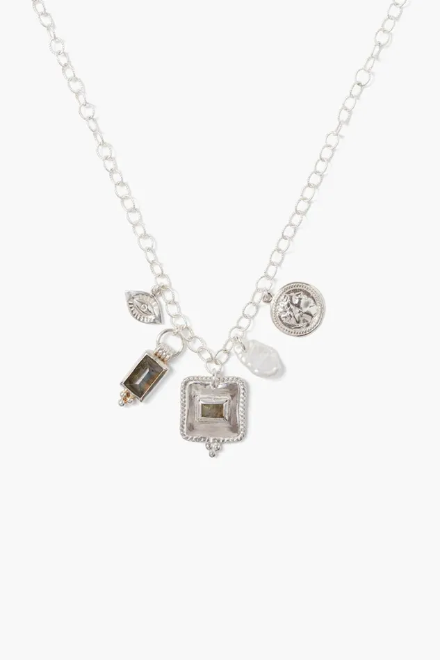 Chan Luu Necklaces Women Pilar Necklace Silver Mix