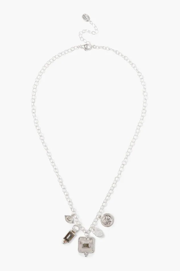 Chan Luu Necklaces Women Pilar Necklace Silver Mix