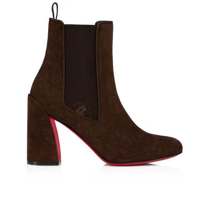 Christian Louboutin Boots Women Turelastic 85 Mm Low Boots 8211 Veau Velours 8211 Cosme