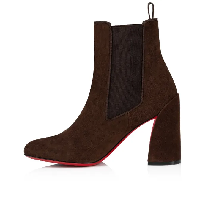 Christian Louboutin Boots Women Turelastic 85 Mm Low Boots 8211 Veau Velours 8211 Cosme