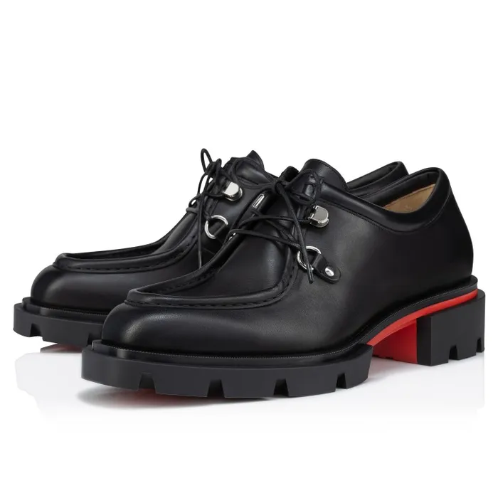 Christian Louboutin Loafers and Moccasins Men Our Pabelito Derbies 8211 Calf Leather 8211 Black