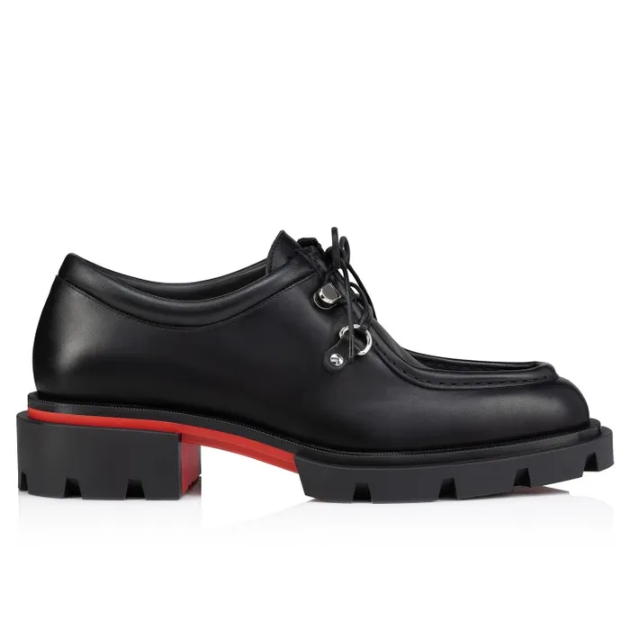 Christian Louboutin Loafers and Moccasins Men Our Pabelito Derbies 8211 Calf Leather 8211 Black