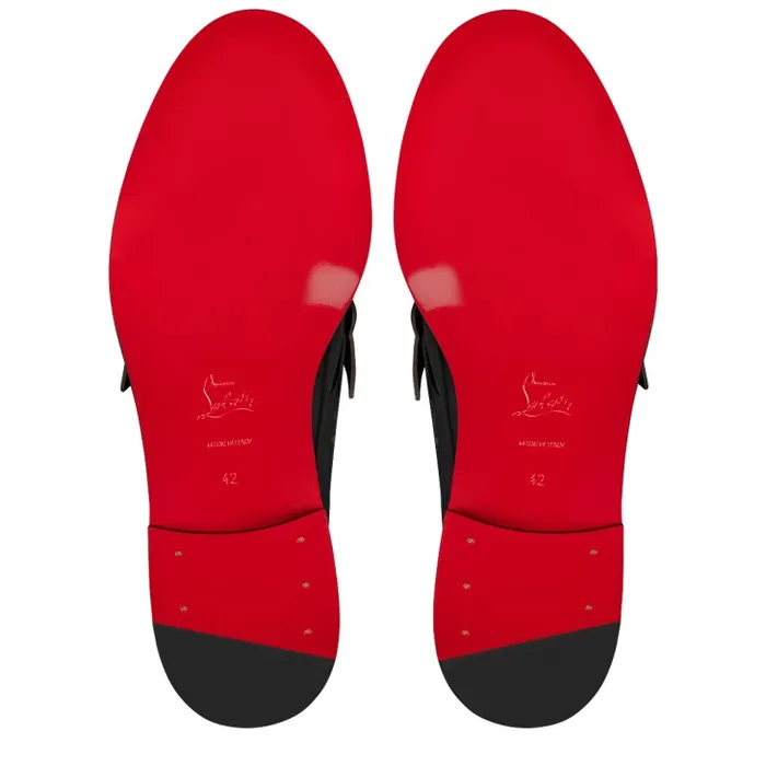 Christian Louboutin Loafers and Moccasins Men Penny Loafers 8211 Calf Leather 8211 Black