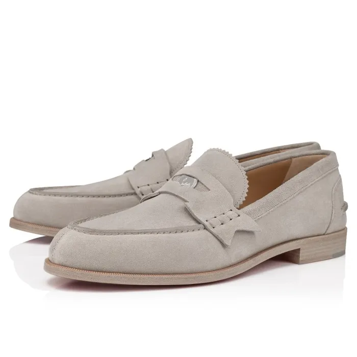 Christian Louboutin Loafers and Moccasins Men Penny Loafers 8211 Calf Leather 8211 Goose