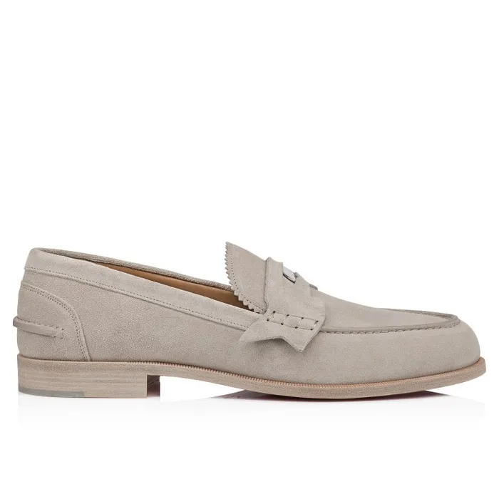 Christian Louboutin Loafers and Moccasins Men Penny Loafers 8211 Calf Leather 8211 Goose