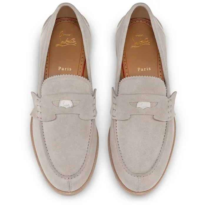 Christian Louboutin Loafers and Moccasins Men Penny Loafers 8211 Calf Leather 8211 Goose